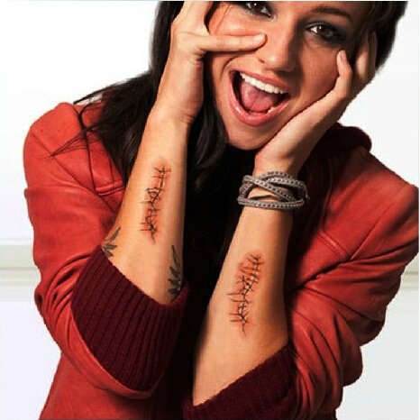 YEEECH Halloween Body Face Scar Realistic Temporary Tattoos