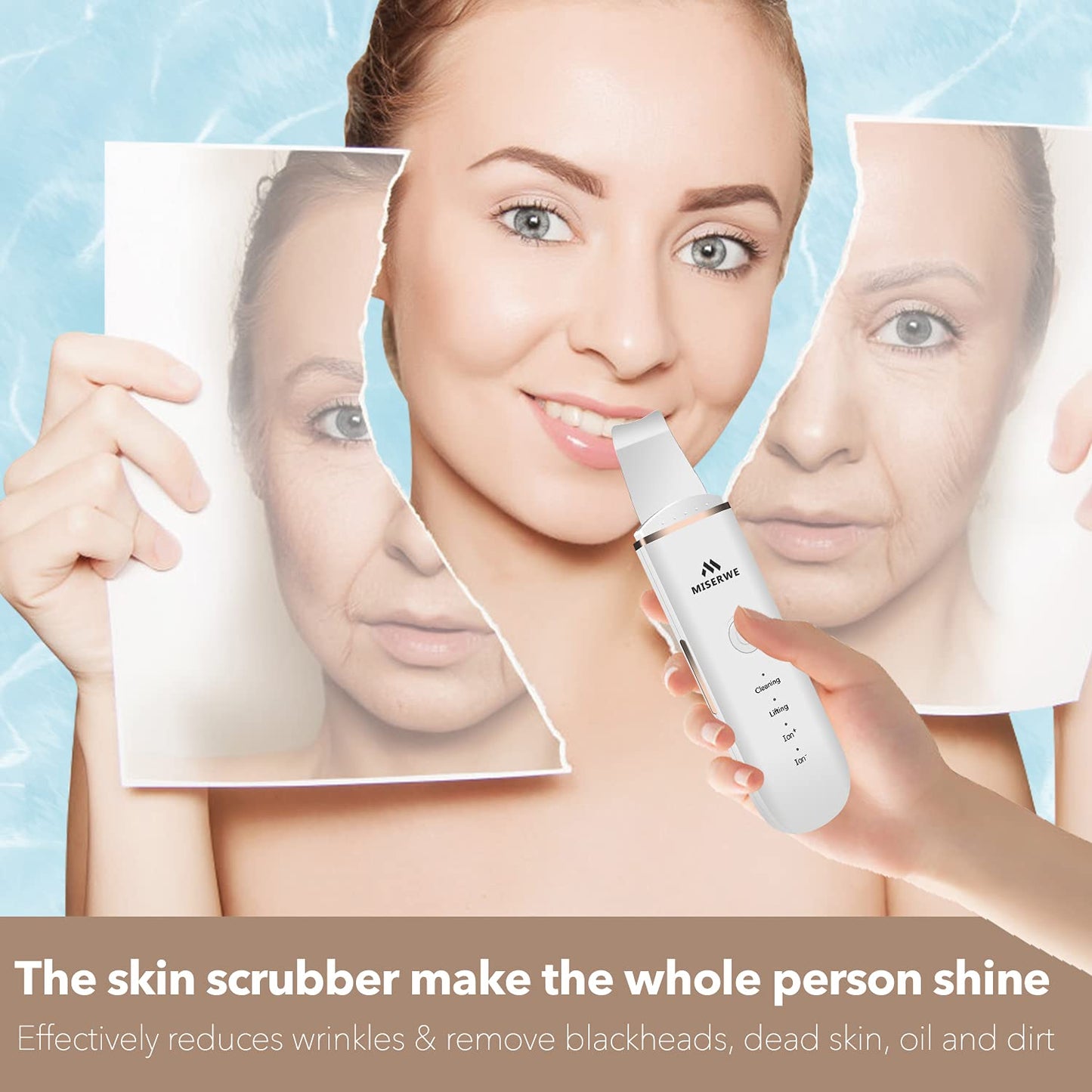 Skin Scrubber Face Skin Spatula Facial Scrubber Spatula