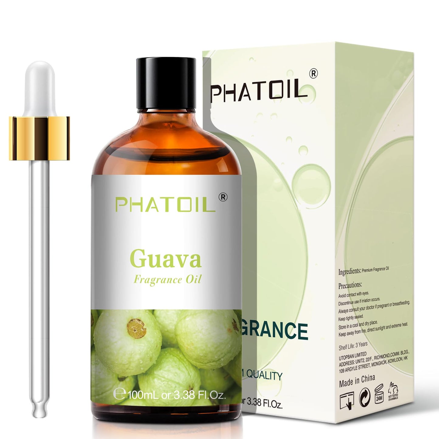 PHATOIL 3.38FL.OZ Coconut & Vanilla Fragrance Oils for Aromatherapy