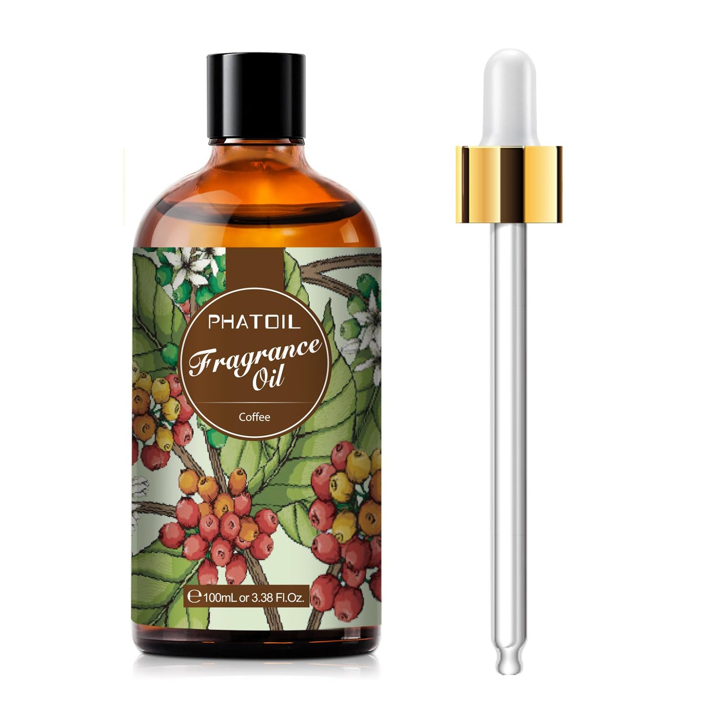 PHATOIL 3.38FL.OZ Coconut & Vanilla Fragrance Oils for Aromatherapy