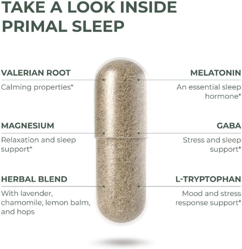 Primal Harvest Primal Sleep Support Supplement
