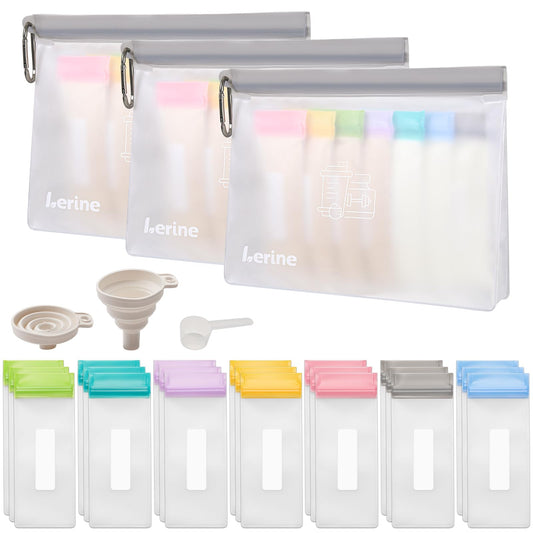 Lerine Protein Powder Travel Container Set