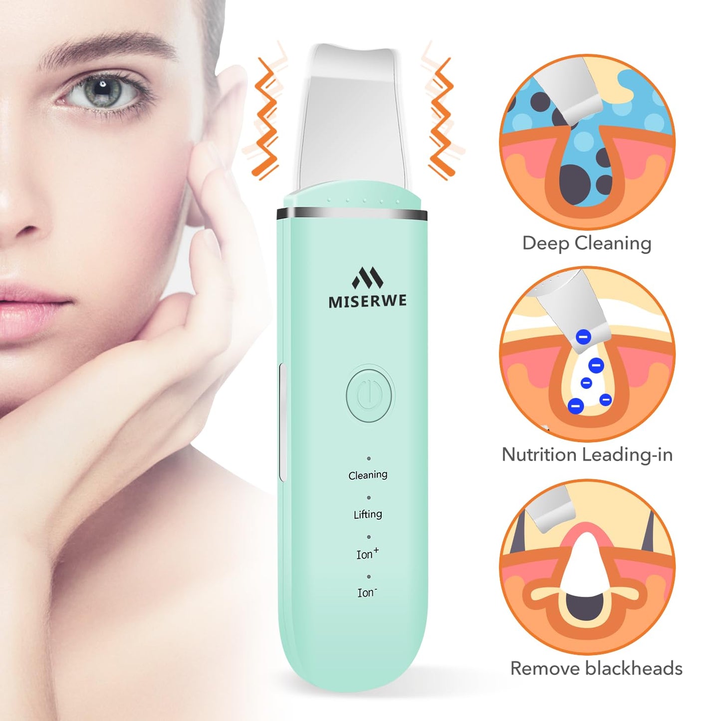Skin Scrubber Face Skin Spatula Facial Scrubber Spatula