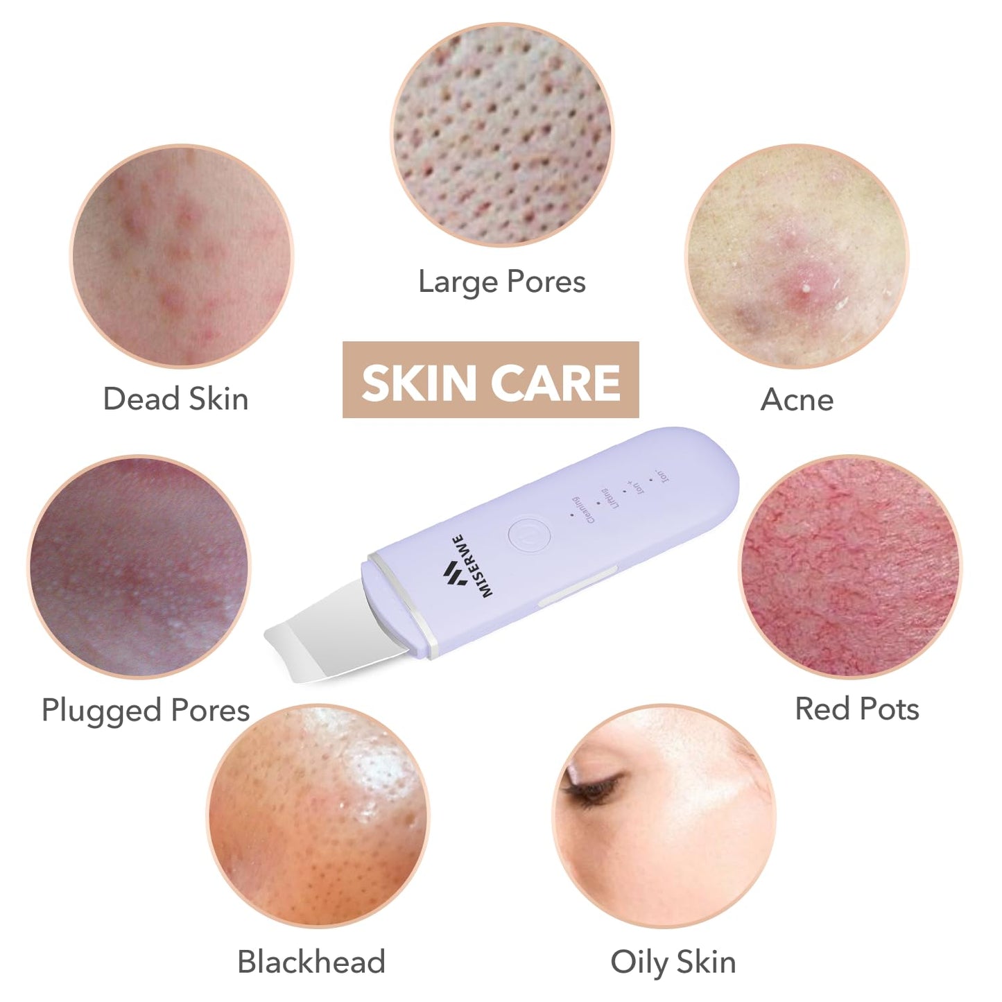 Skin Scrubber Face Skin Spatula Facial Scrubber Spatula