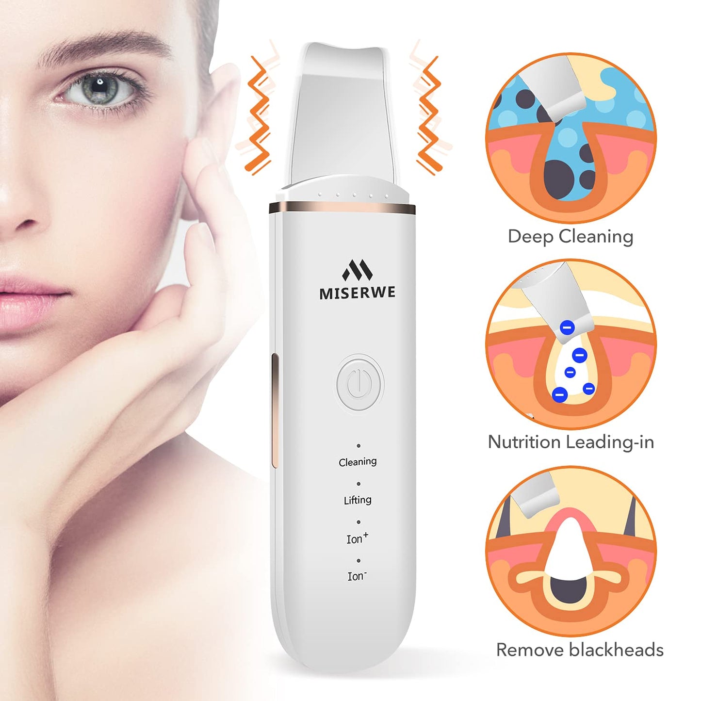 Skin Scrubber Face Skin Spatula Facial Scrubber Spatula
