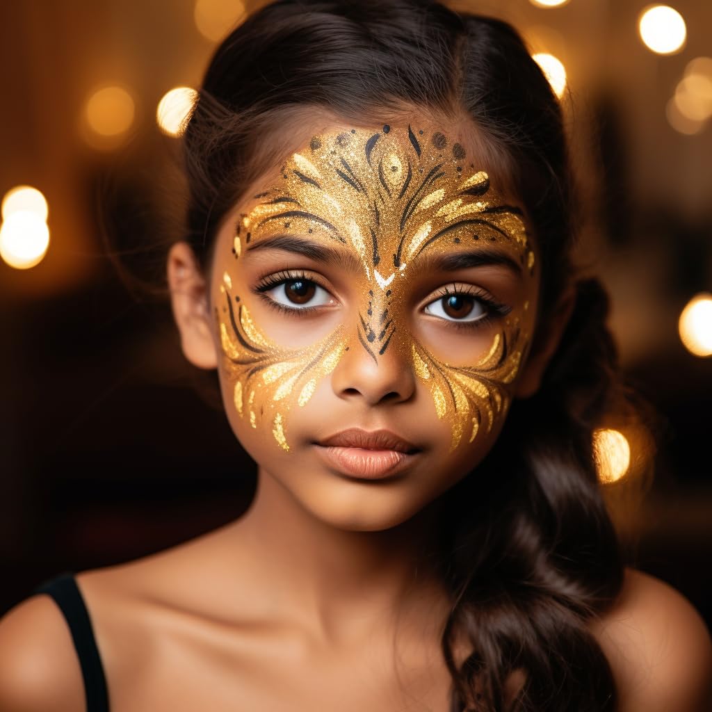 CCbeauty Witch Green Face Paint Stick, Face Painting Kit