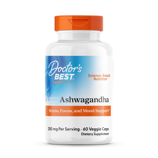 Doctor's Best Ashwagandha with Sensoril, Ayurvedic Herb & Healthy Energy