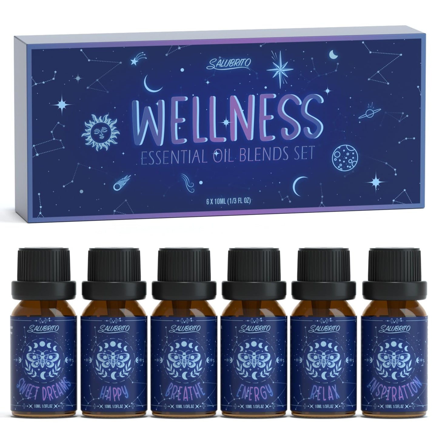 SALUBRITO Clean Fragrance Oils Set