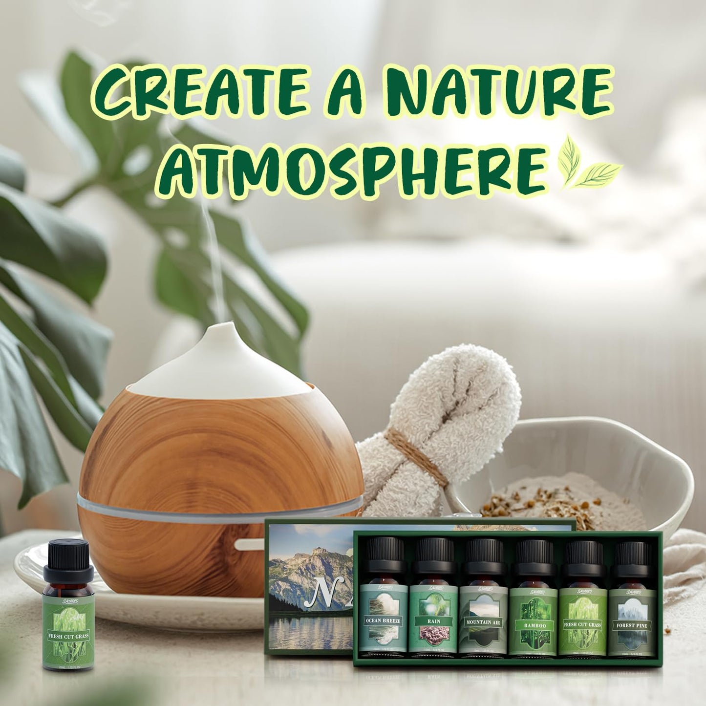 SALUBRITO Clean Fragrance Oils Set