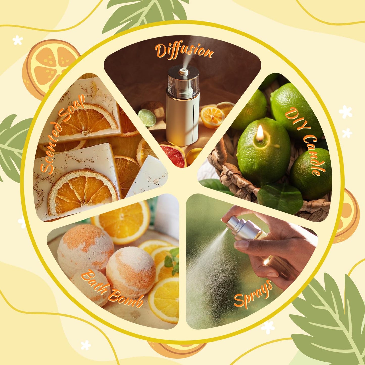 SALUBRITO Clean Fragrance Oils Set
