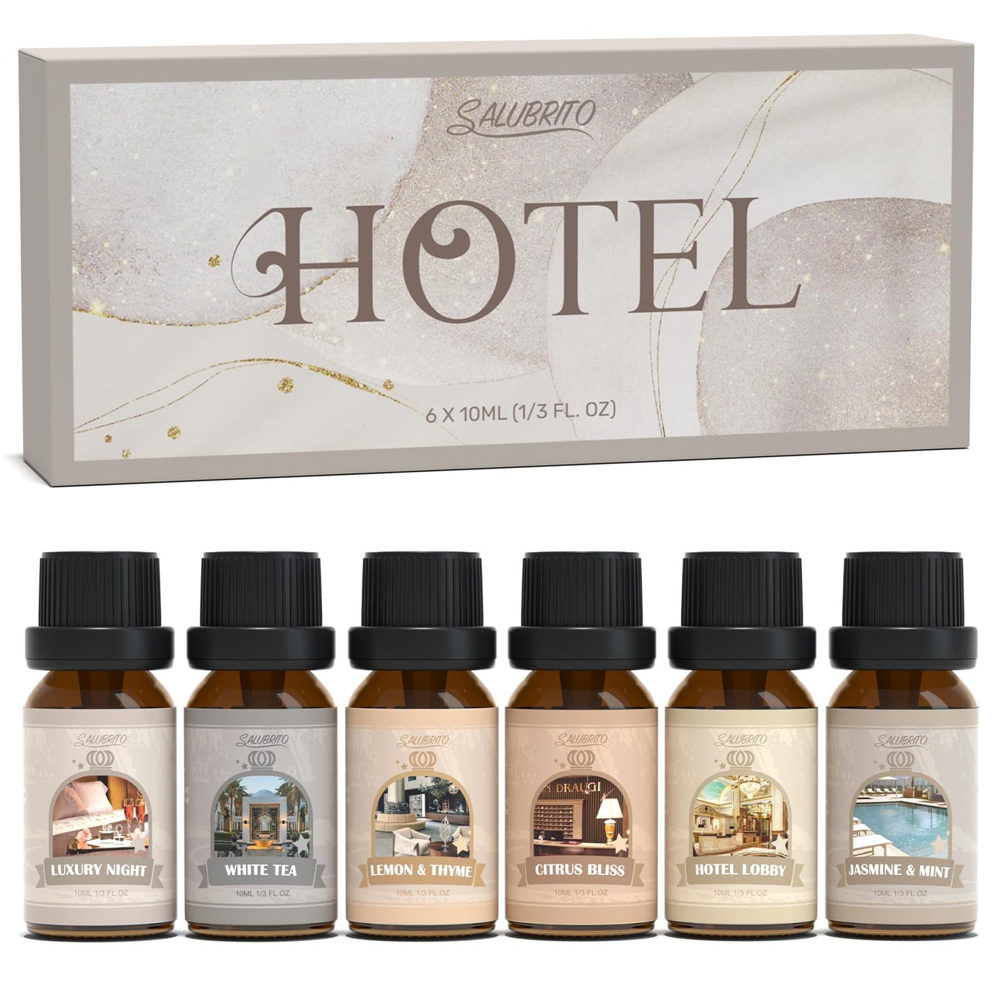SALUBRITO Clean Fragrance Oils Set