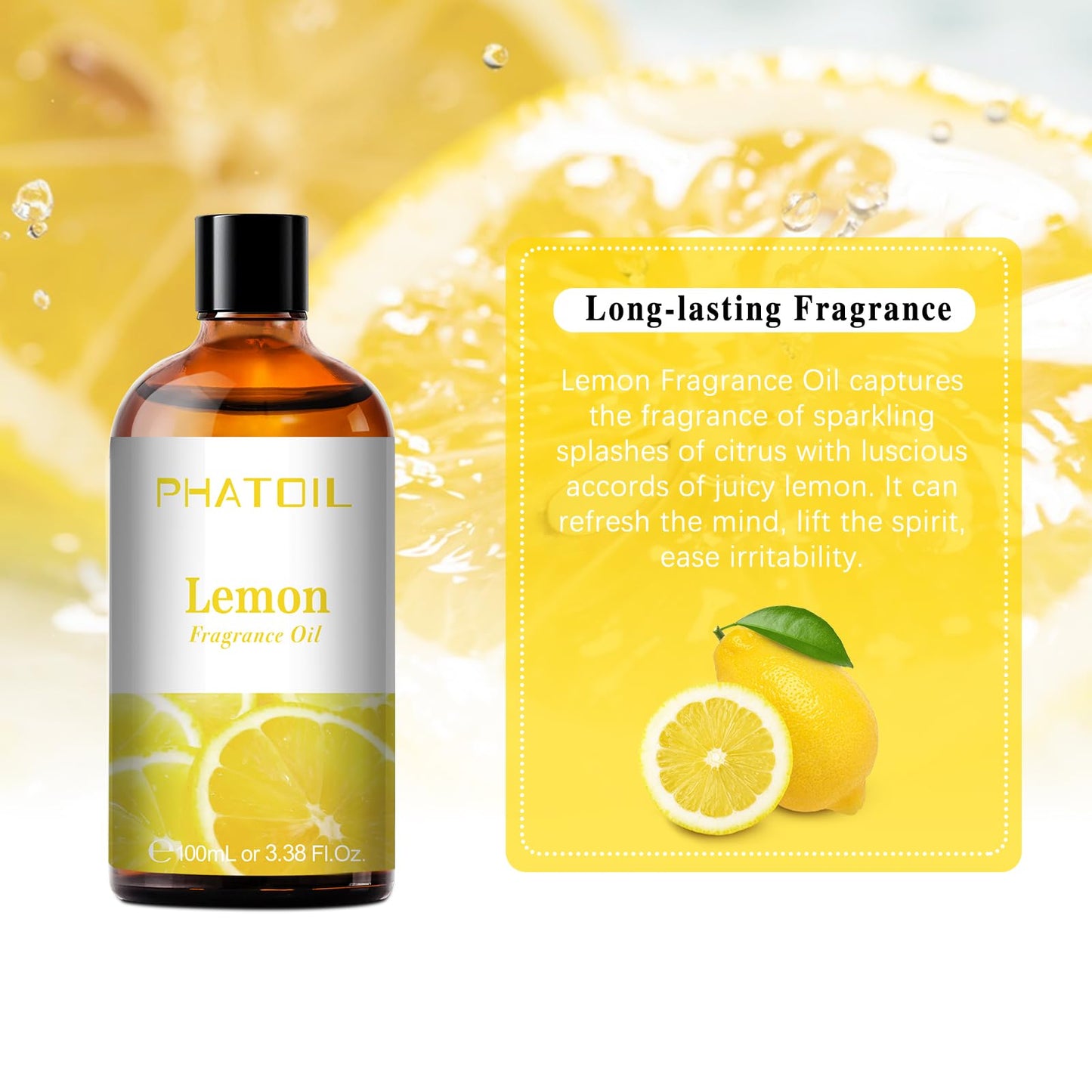 PHATOIL 3.38FL.OZ Coconut & Vanilla Fragrance Oils for Aromatherapy
