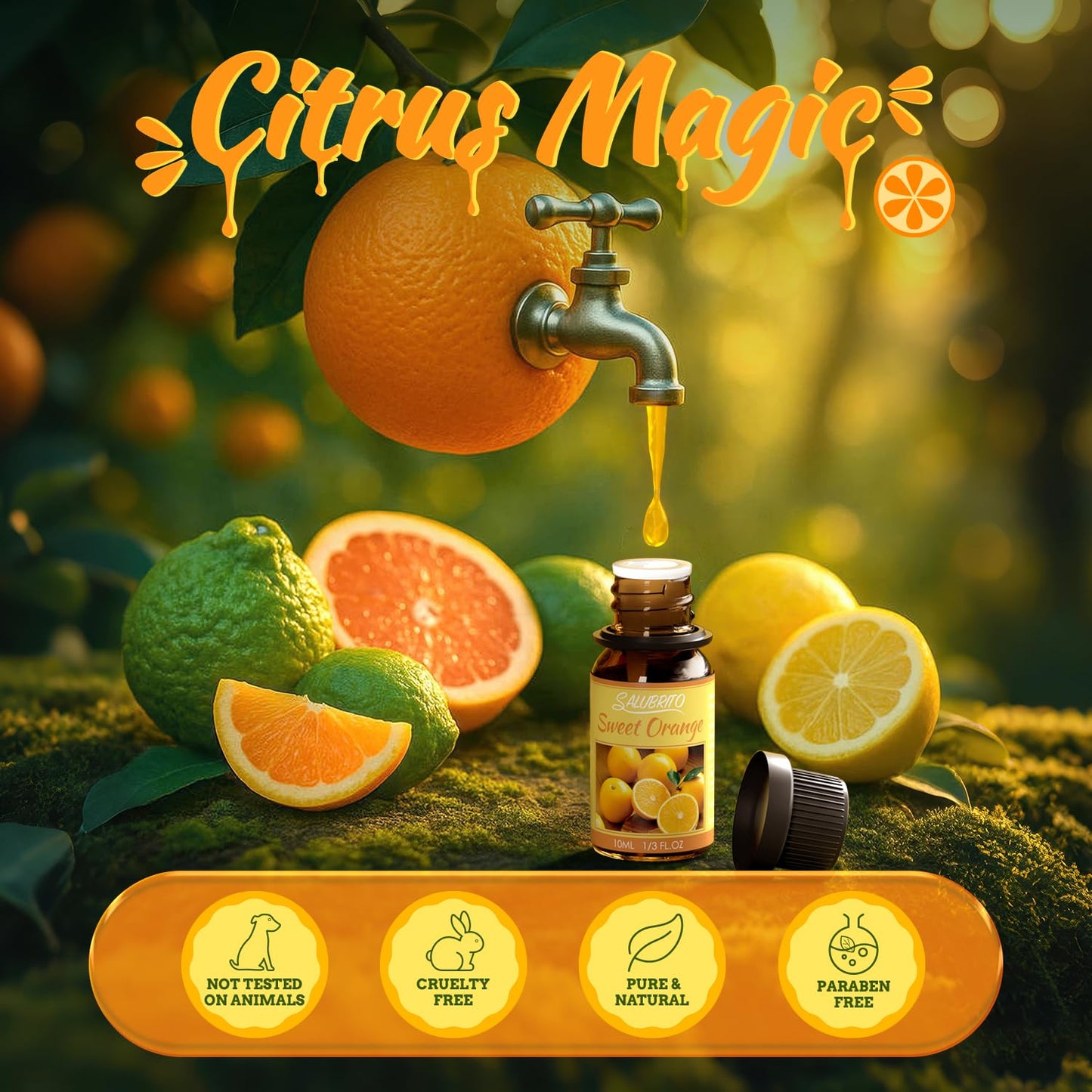 SALUBRITO Clean Fragrance Oils Set