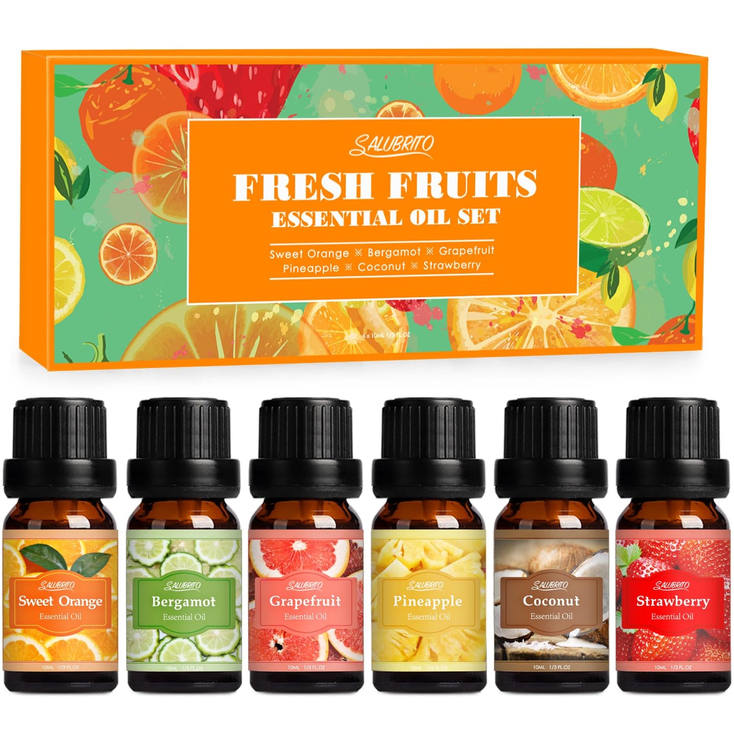 SALUBRITO Clean Fragrance Oils Set
