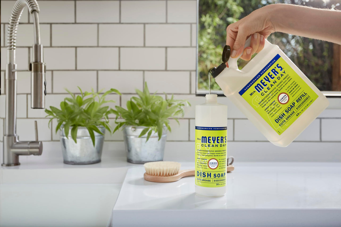 MRS. MEYER'S CLEAN DAY Liquid Dish Soap Refill
