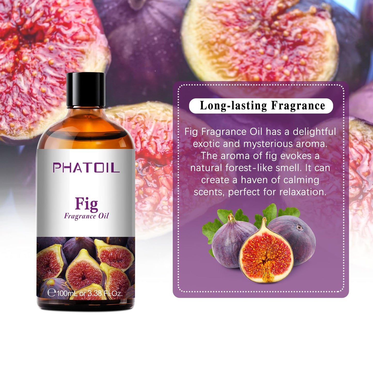 PHATOIL 3.38FL.OZ Coconut & Vanilla Fragrance Oils for Aromatherapy