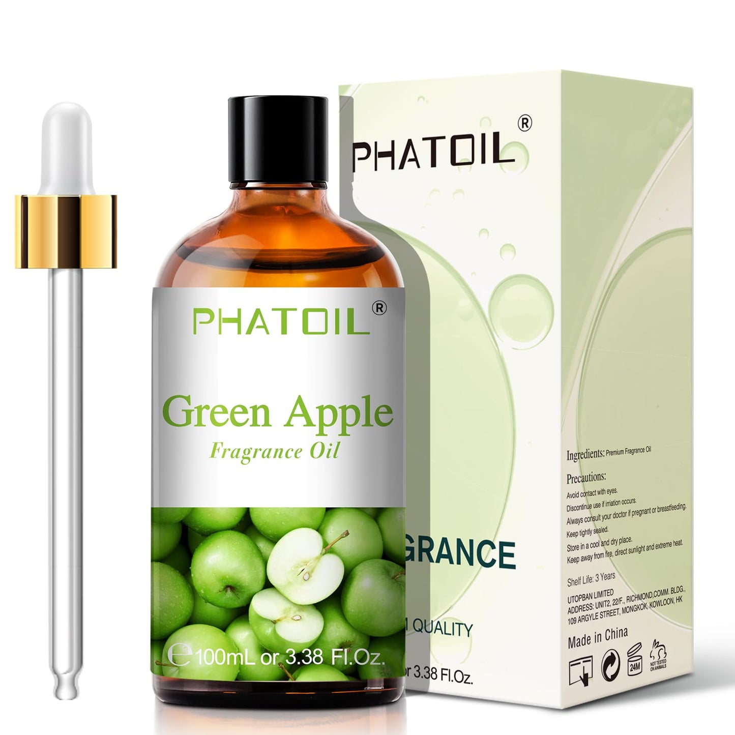 PHATOIL 3.38FL.OZ Coconut & Vanilla Fragrance Oils for Aromatherapy