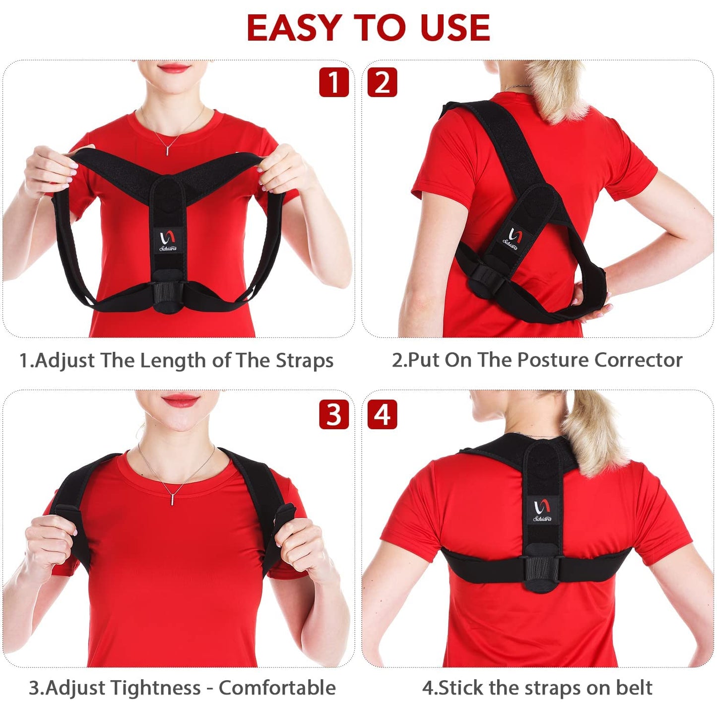 Schiara Posture Corrector for Men and Women