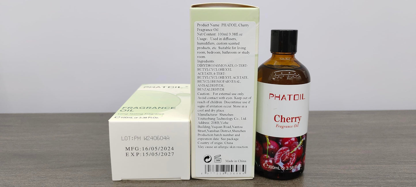 PHATOIL 3.38FL.OZ Coconut & Vanilla Fragrance Oils for Aromatherapy