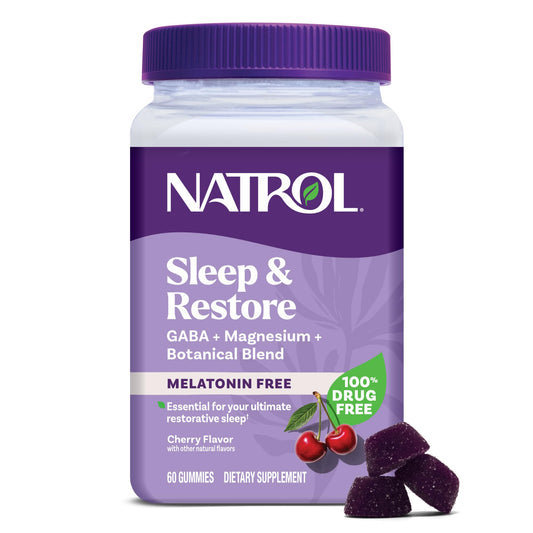 Natrol Sleep & Restore Magnesium Glycinate Blend Gummies
