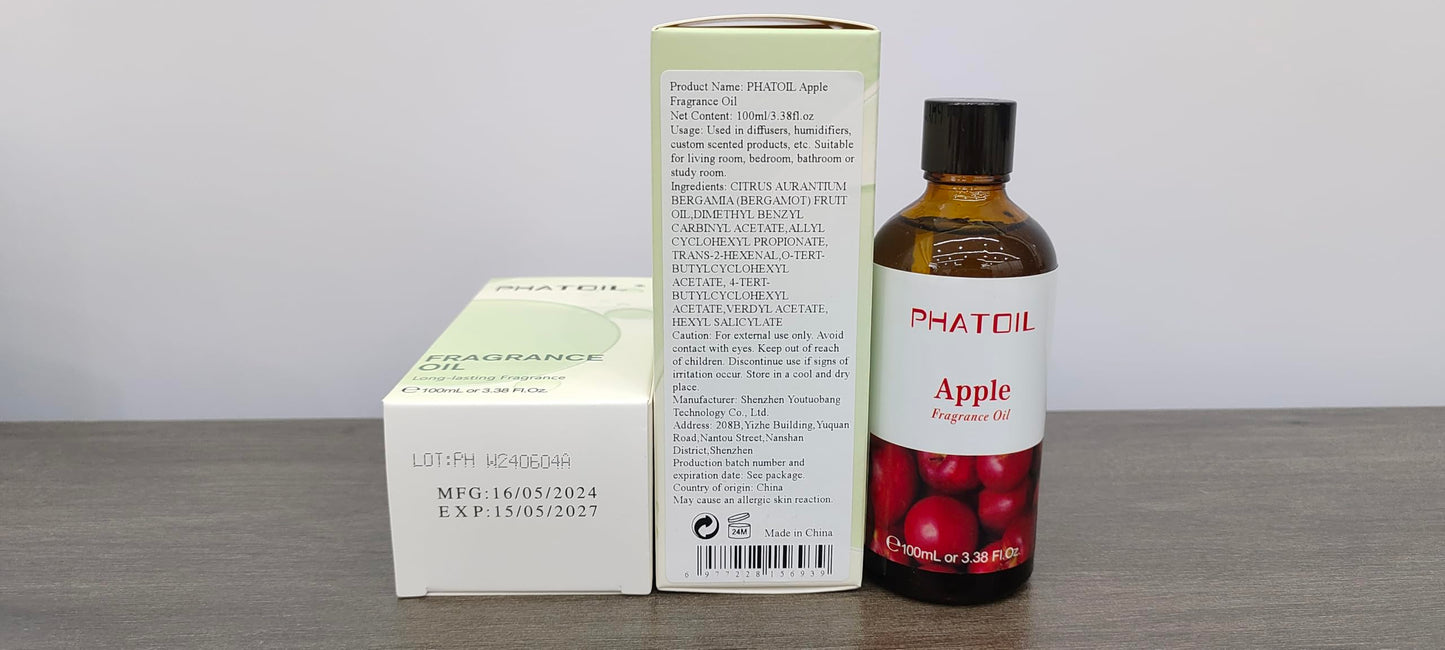 PHATOIL 3.38FL.OZ Coconut & Vanilla Fragrance Oils for Aromatherapy