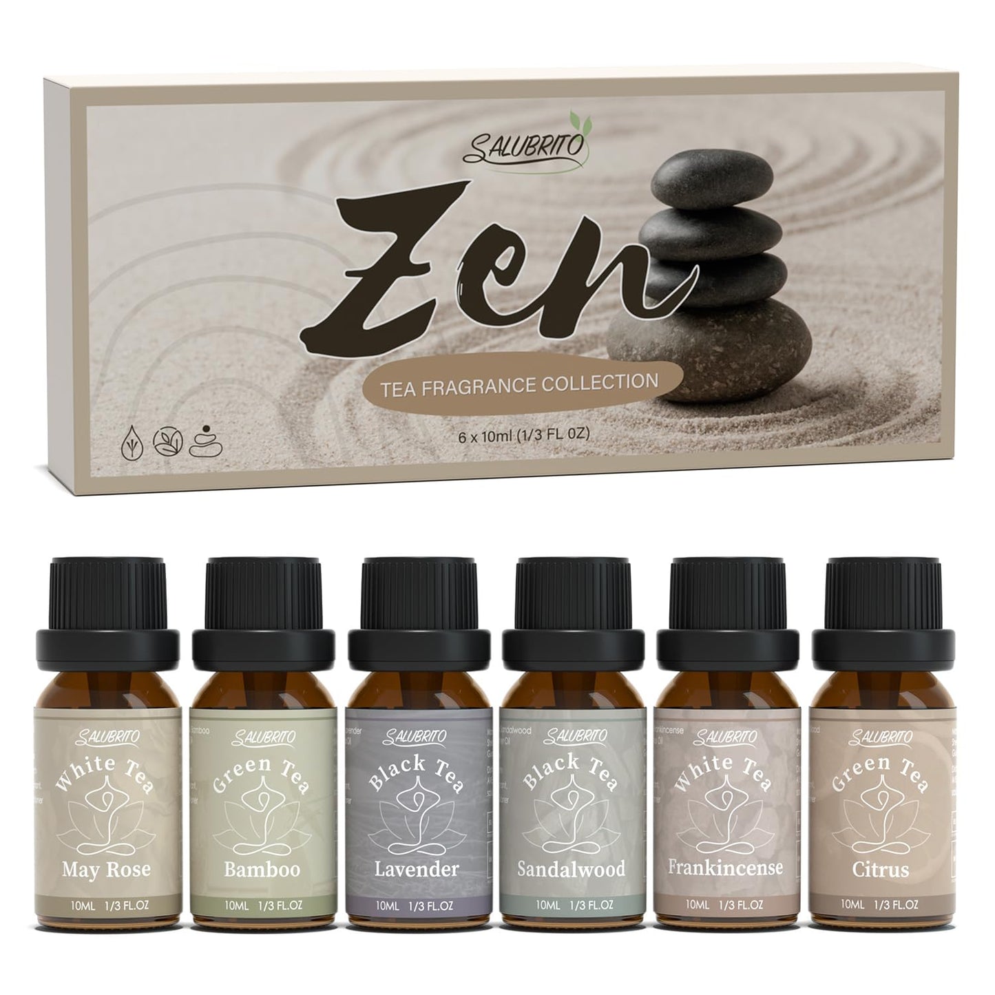 SALUBRITO Clean Fragrance Oils Set