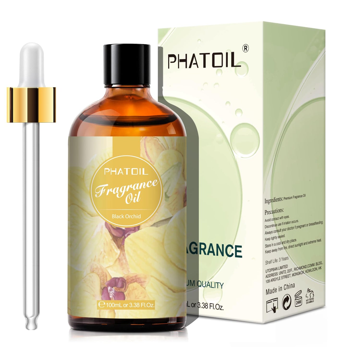 PHATOIL 3.38FL.OZ Coconut & Vanilla Fragrance Oils for Aromatherapy