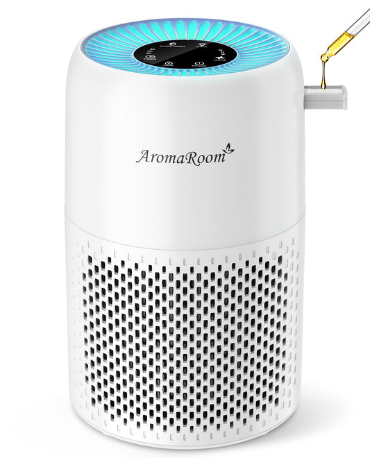 AromaRoom Air Purifiers for Bedroom with True HEPA13 Filters 3-in-1