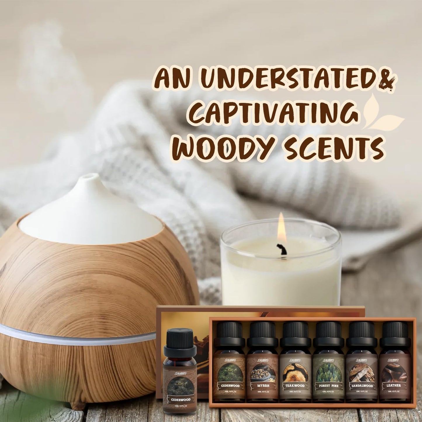 SALUBRITO Clean Fragrance Oils Set