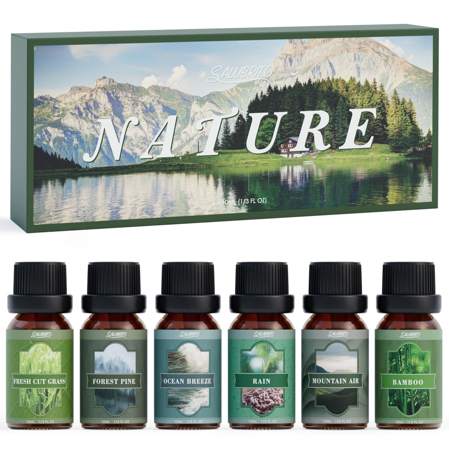 SALUBRITO Clean Fragrance Oils Set