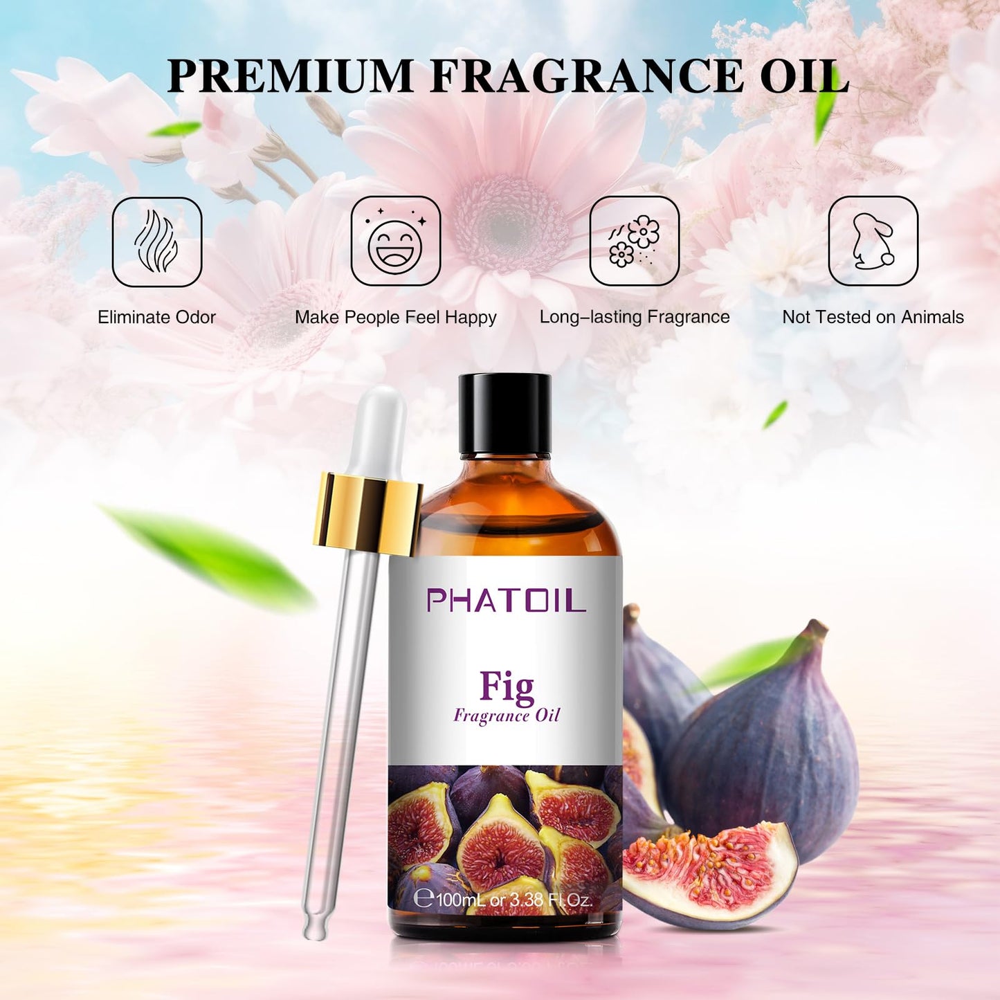 PHATOIL 3.38FL.OZ Coconut & Vanilla Fragrance Oils for Aromatherapy