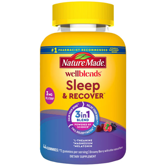 Nature Made Wellblends Sleep and Recover, 44 Gummies