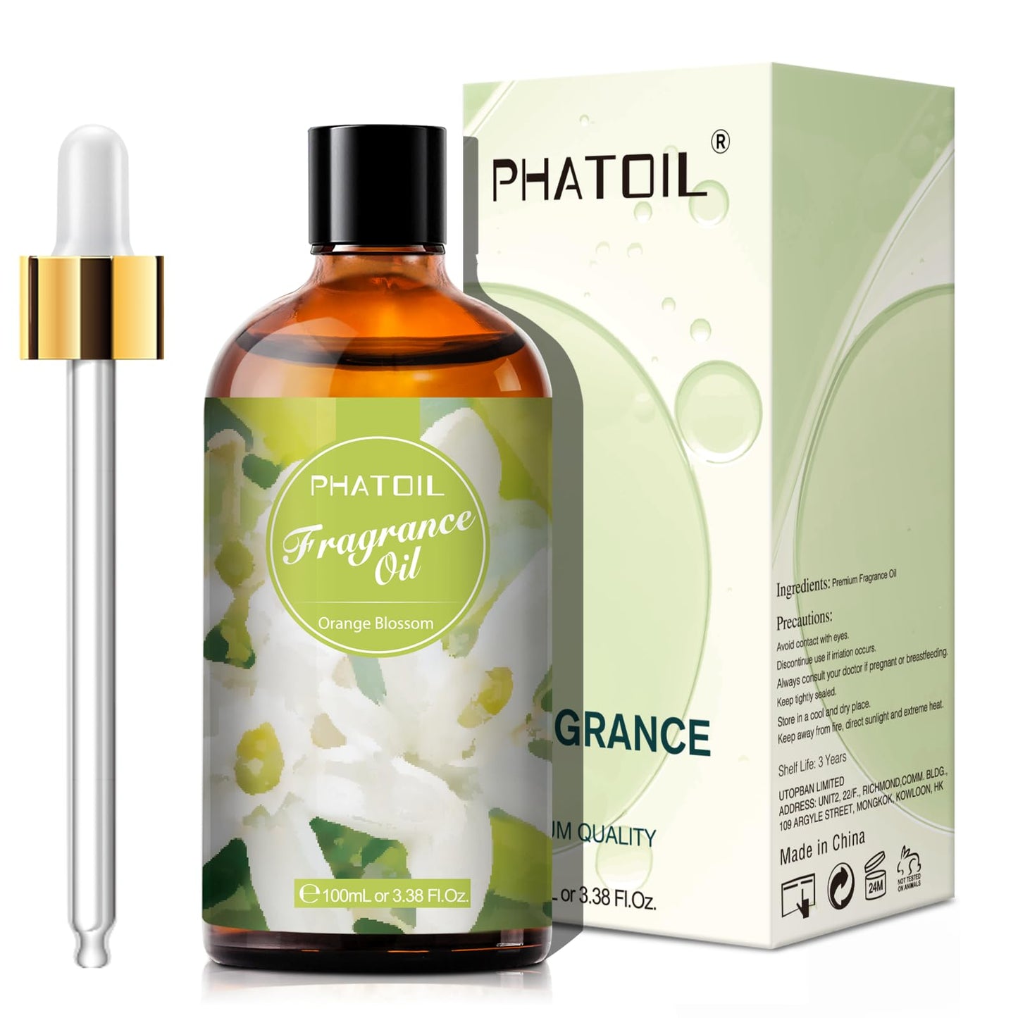 PHATOIL 3.38FL.OZ Coconut & Vanilla Fragrance Oils for Aromatherapy