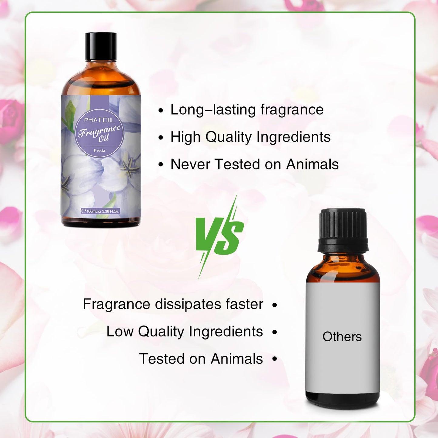 PHATOIL 3.38FL.OZ Coconut & Vanilla Fragrance Oils for Aromatherapy