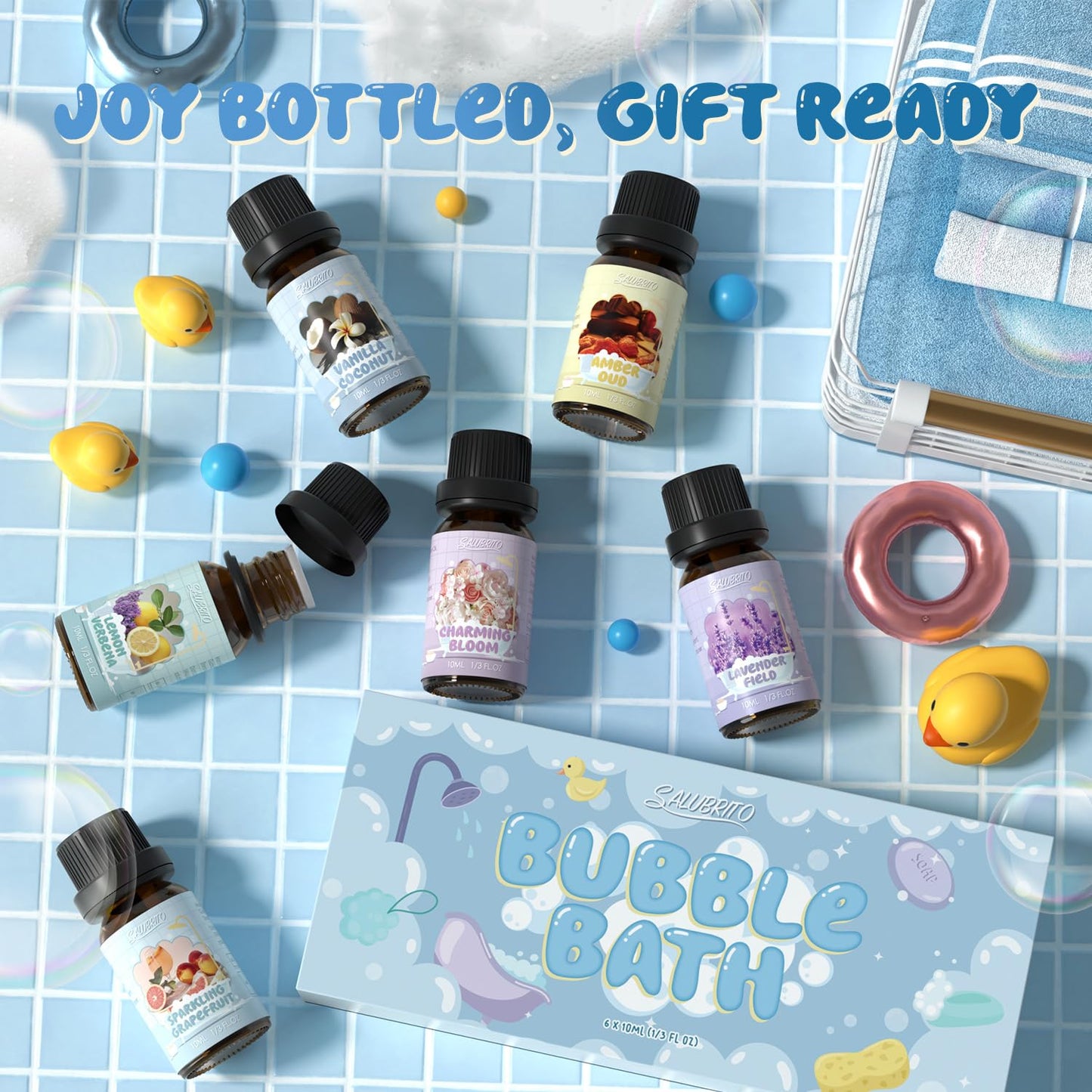 SALUBRITO Clean Fragrance Oils Set