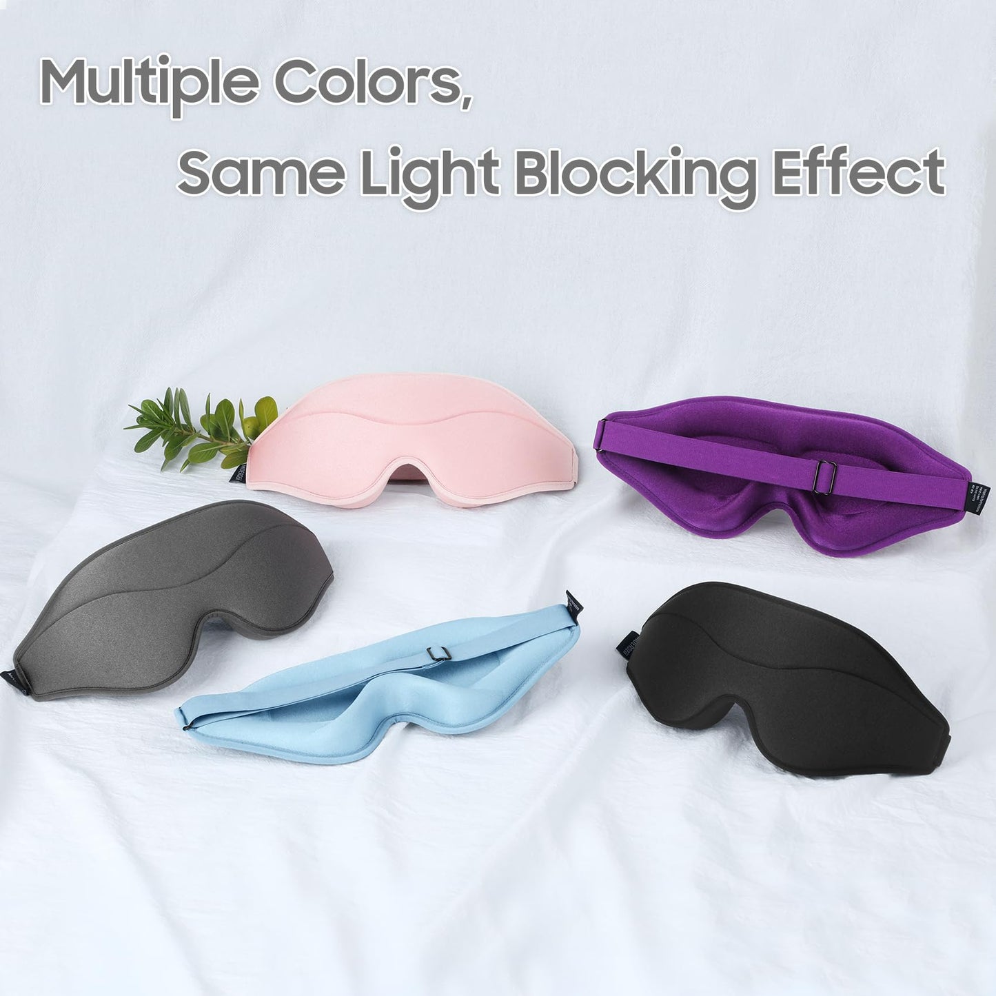 MOEASEii Sleep Mask - Total Blackout 3D Sleeping Mask