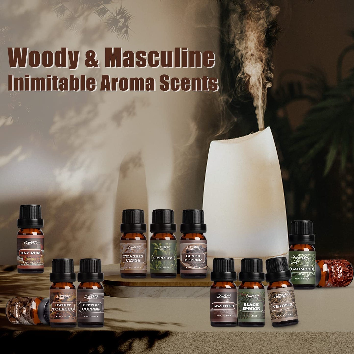 SALUBRITO Clean Fragrance Oils Set