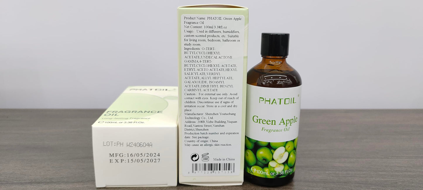 PHATOIL 3.38FL.OZ Coconut & Vanilla Fragrance Oils for Aromatherapy