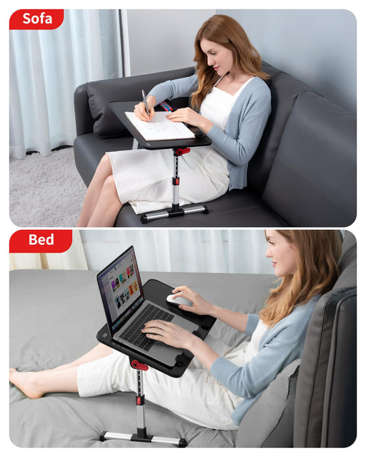 Laptop Desk Table, SAIJI Adjustable Laptop Stand