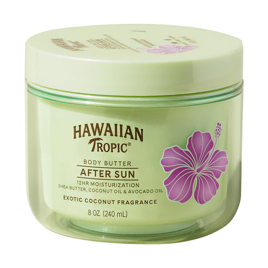 Hawaiian Tropic After Sun Body Butter with Coconut Oil, 8oz