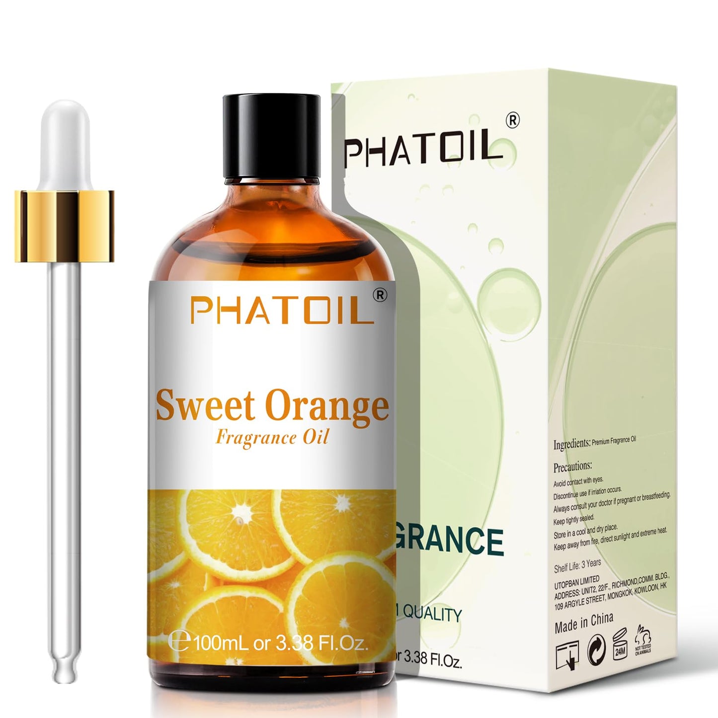 PHATOIL 3.38FL.OZ Coconut & Vanilla Fragrance Oils for Aromatherapy