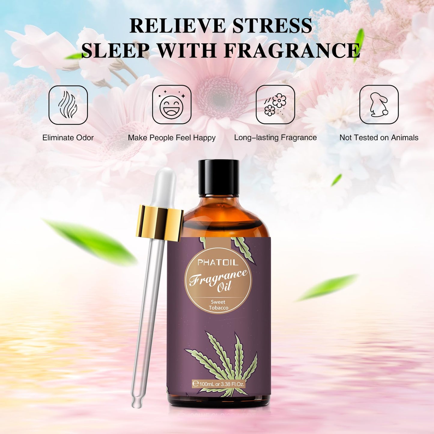 PHATOIL 3.38FL.OZ Coconut & Vanilla Fragrance Oils for Aromatherapy