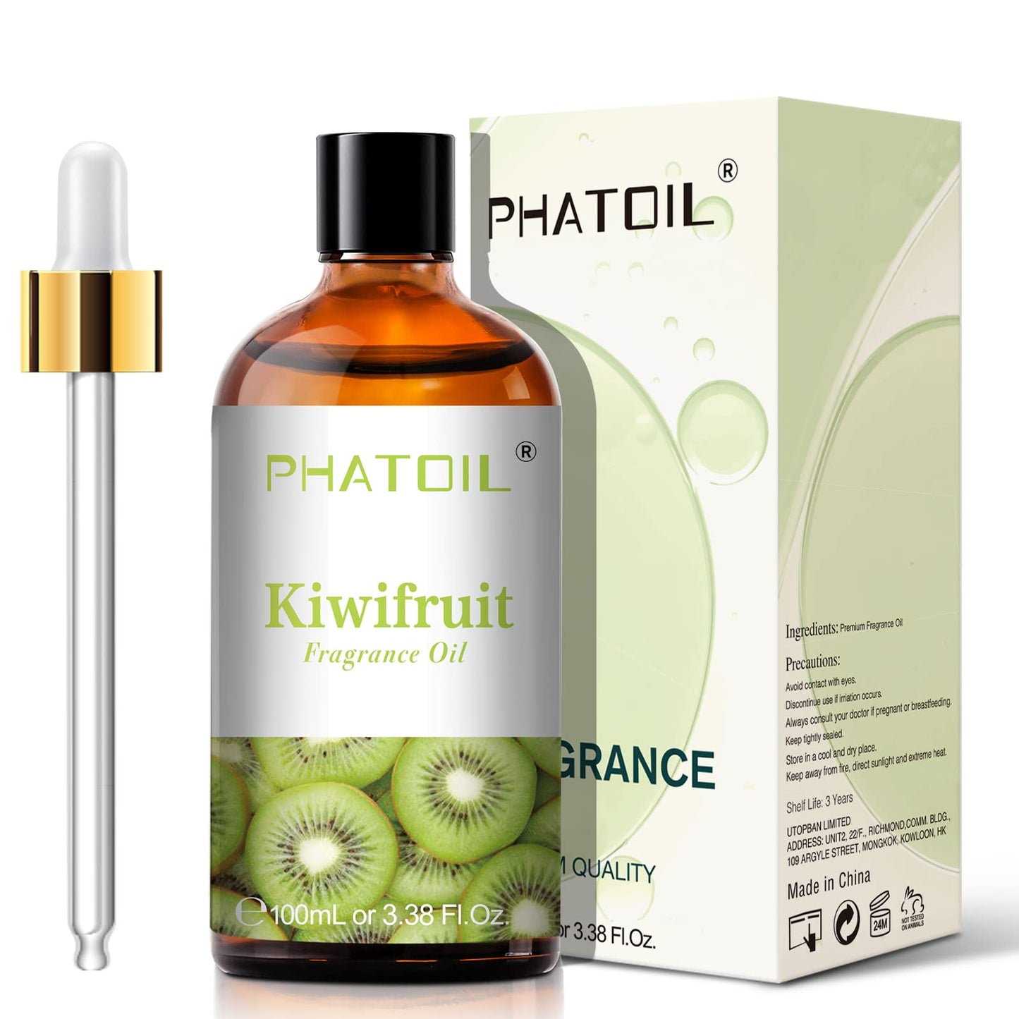 PHATOIL 3.38FL.OZ Coconut & Vanilla Fragrance Oils for Aromatherapy