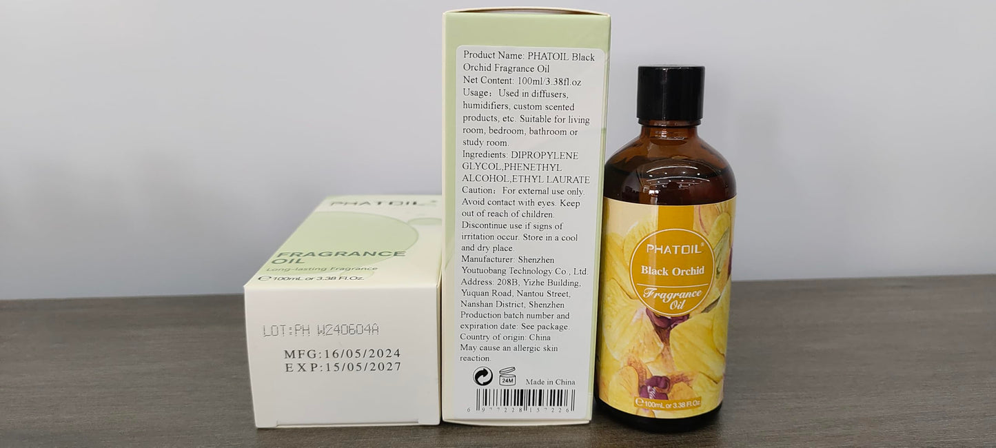 PHATOIL 3.38FL.OZ Coconut & Vanilla Fragrance Oils for Aromatherapy