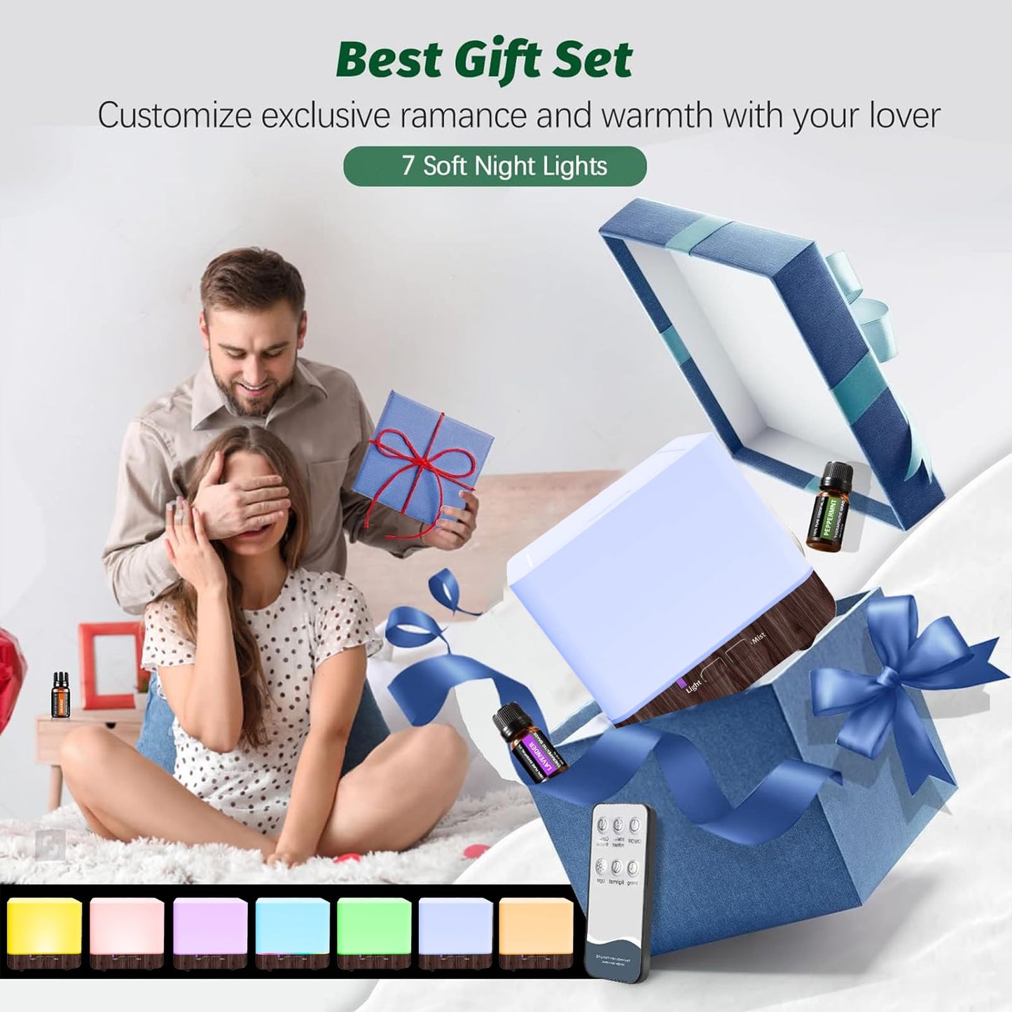 Aromatherapy Diffuser & Diffusers for Home 300ml