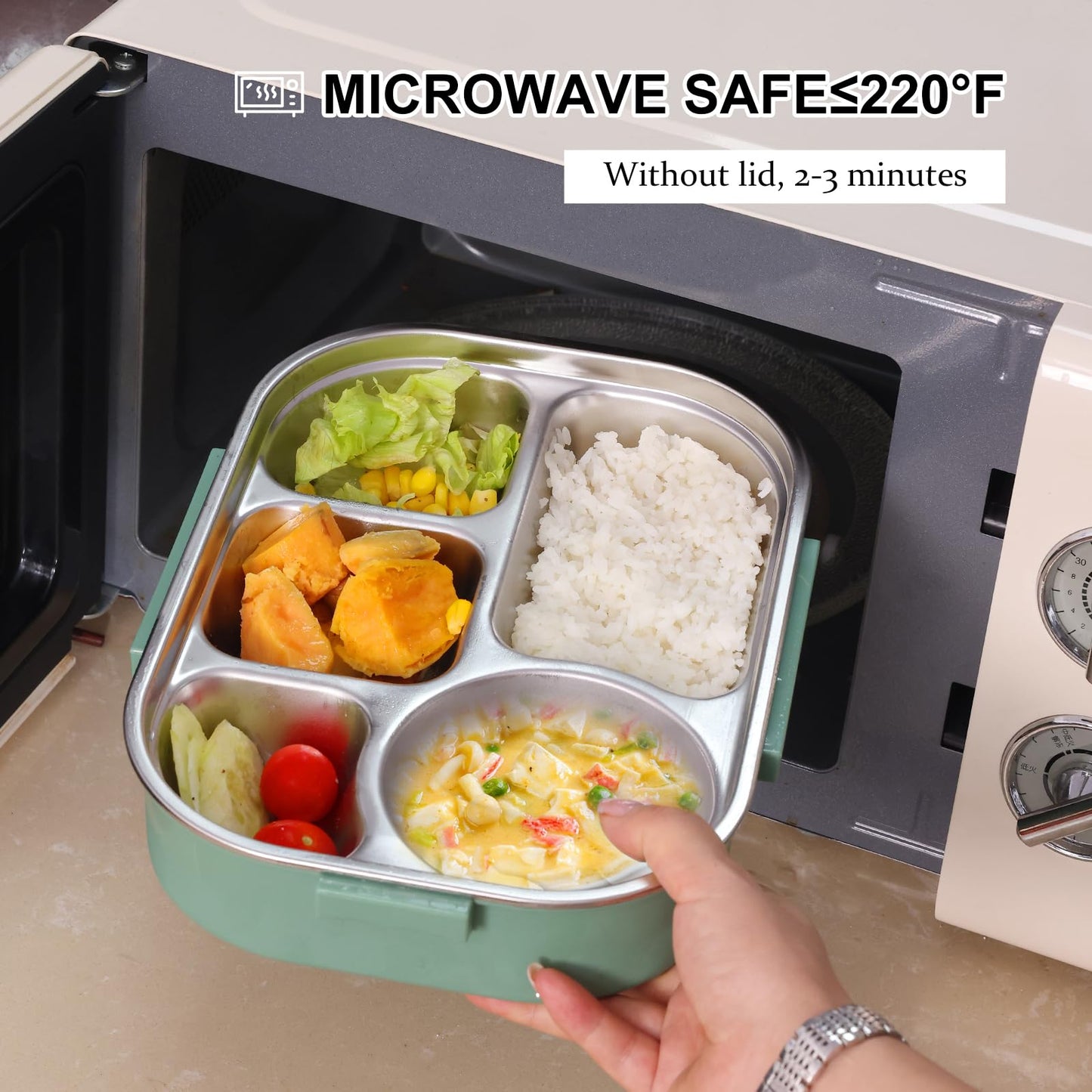 YIWUJB Portable Stainless Steel Meal Box Set With Cutlery