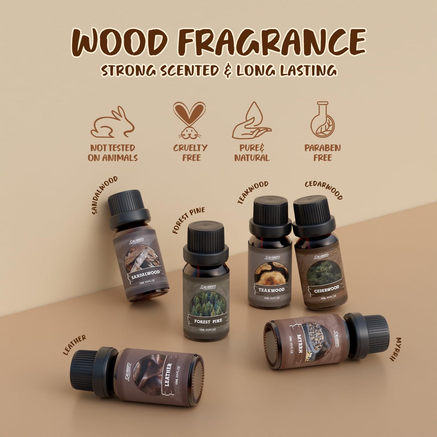 SALUBRITO Clean Fragrance Oils Set