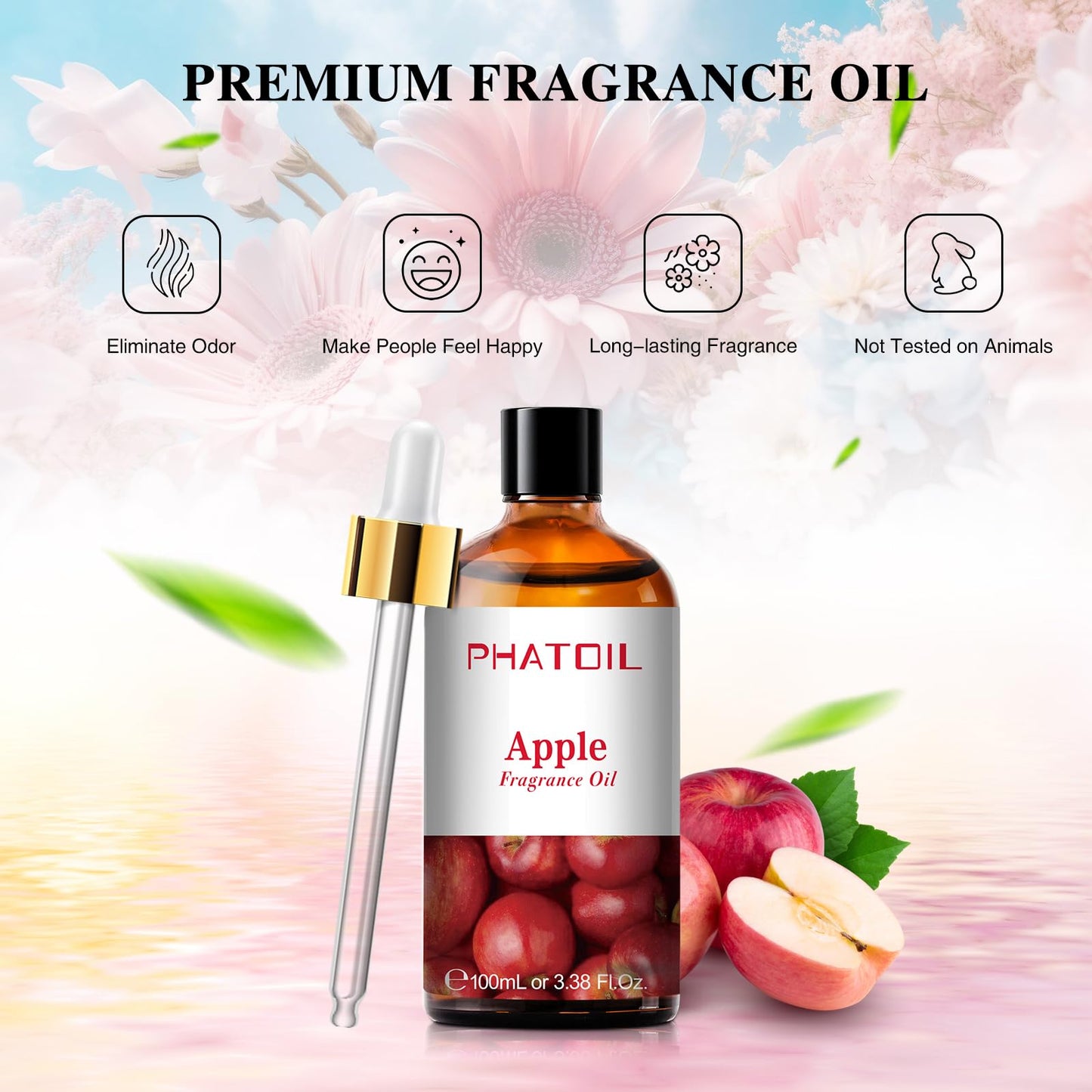 PHATOIL 3.38FL.OZ Coconut & Vanilla Fragrance Oils for Aromatherapy