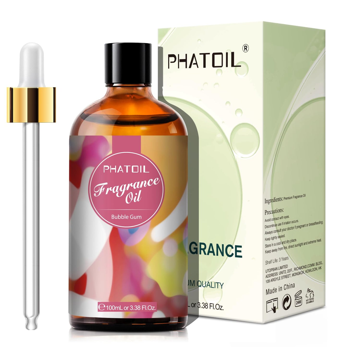 PHATOIL 3.38FL.OZ Coconut & Vanilla Fragrance Oils for Aromatherapy