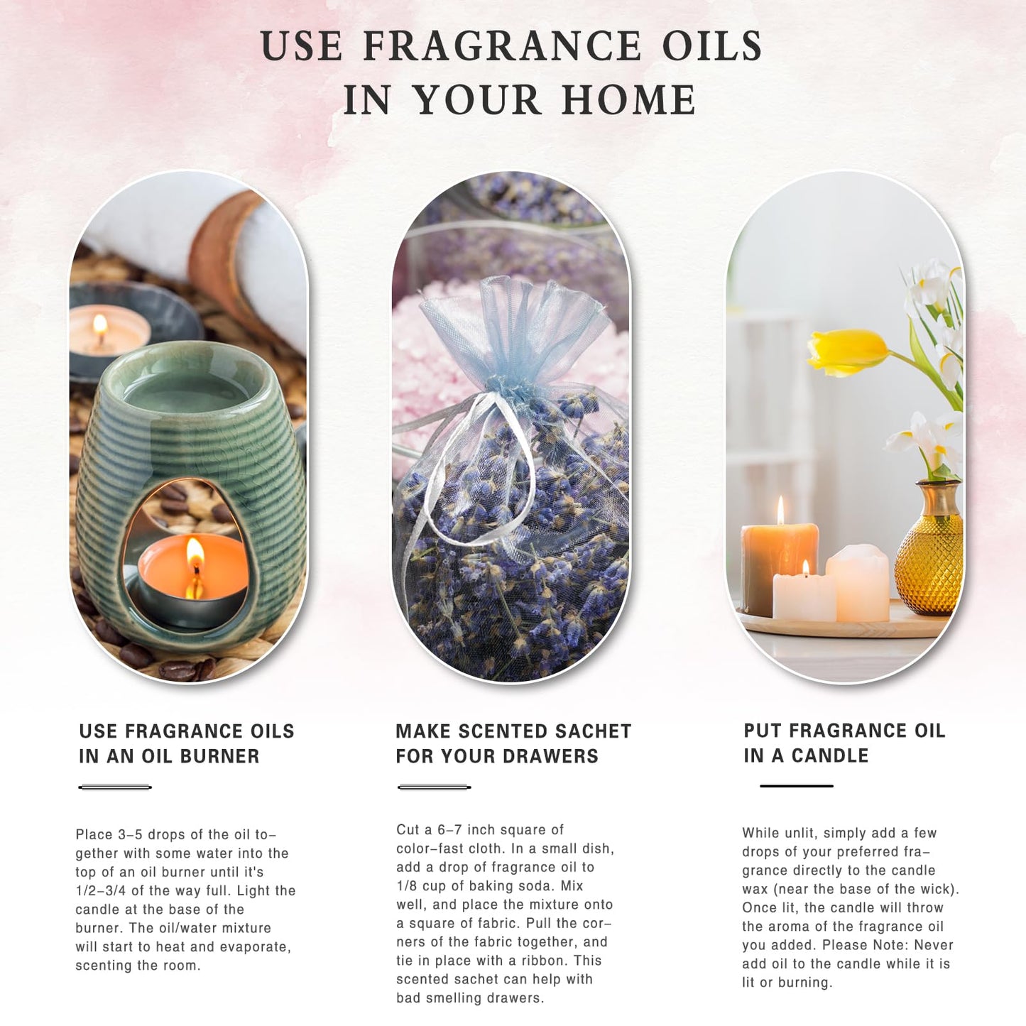 PHATOIL 3.38FL.OZ Coconut & Vanilla Fragrance Oils for Aromatherapy